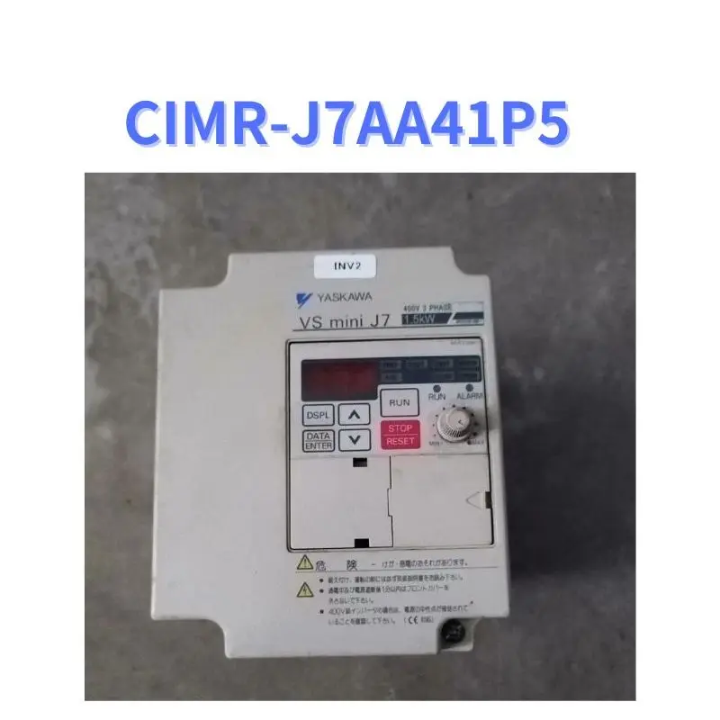 

CIMR-J7AA41P5 Used J7 series inverter 400V 3PHASE 1.5kW test function ok