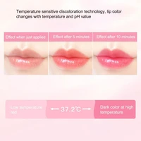 0 8g practical safe ingredients travel friendly lip warm color changing balm for girl lip gloss lightening lip balm