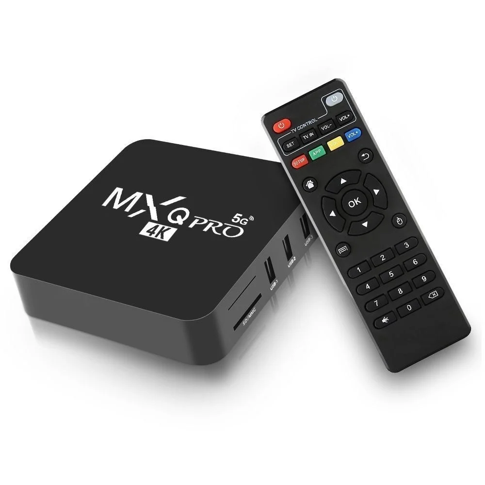 

ТВ-приставка MXQ PRO S905L на Android, 4K, 8 + 128 ГБ, Wi-Fi 2,4 ГГц