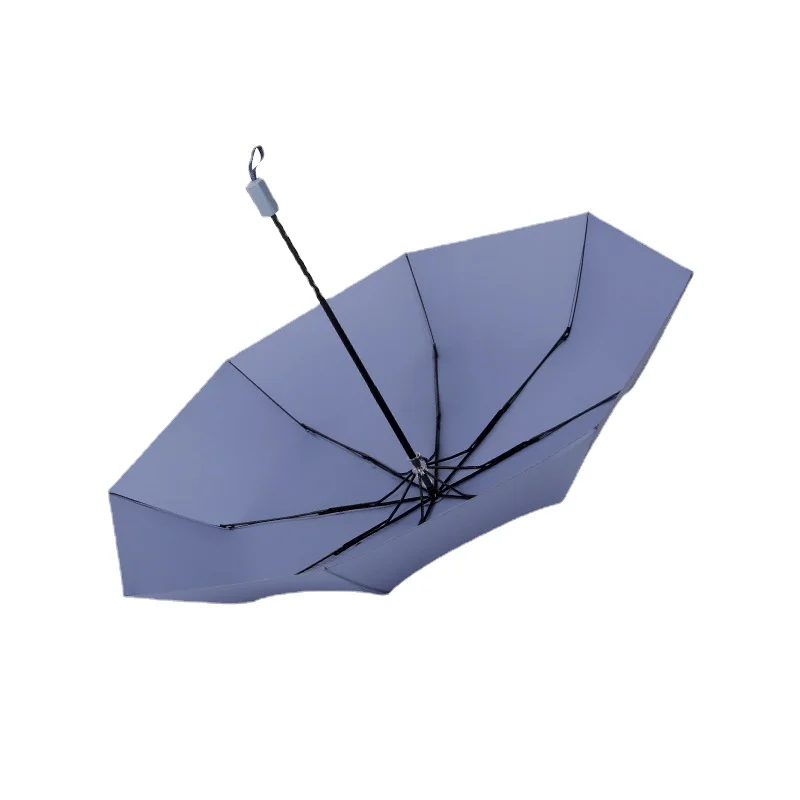 8 Rib Mini Umbrella UV Protection Sunshade Rain Windproof Lightweight Folding Portable Ladies Men Children |