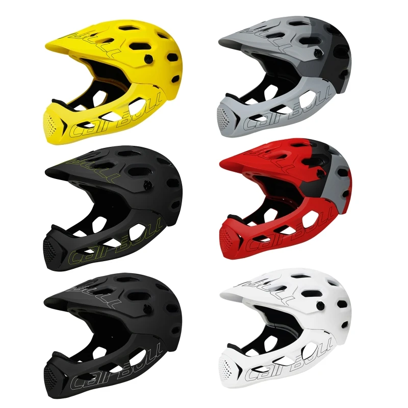 

Adult Helmet Lightweight for Men Women Dirt Bike Helmet MTB Downhill Full Face Helmet Helmet Mountain Road Biker