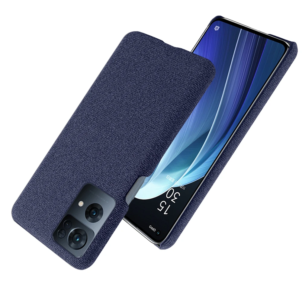 

OPPO Reno 7 Pro 5G Case Luxury Fabric Antiskid Phone Cover For OPPO Reno7 Pro 5G Funda Cloth Coque For OPPO Reno 7Pro 5G Bumper