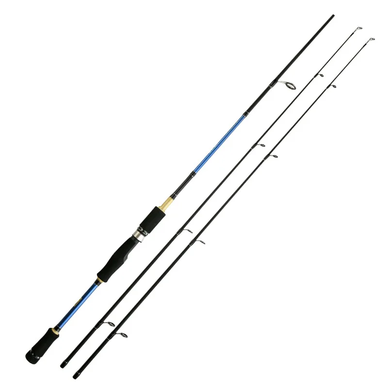 Catch.u 1.8m M/ML 2tips Fishing Rod Carbon Fiber Spinning/casting Fishing Pole Lure Weight 5-30g Lake Stream Lure Fishing Rods