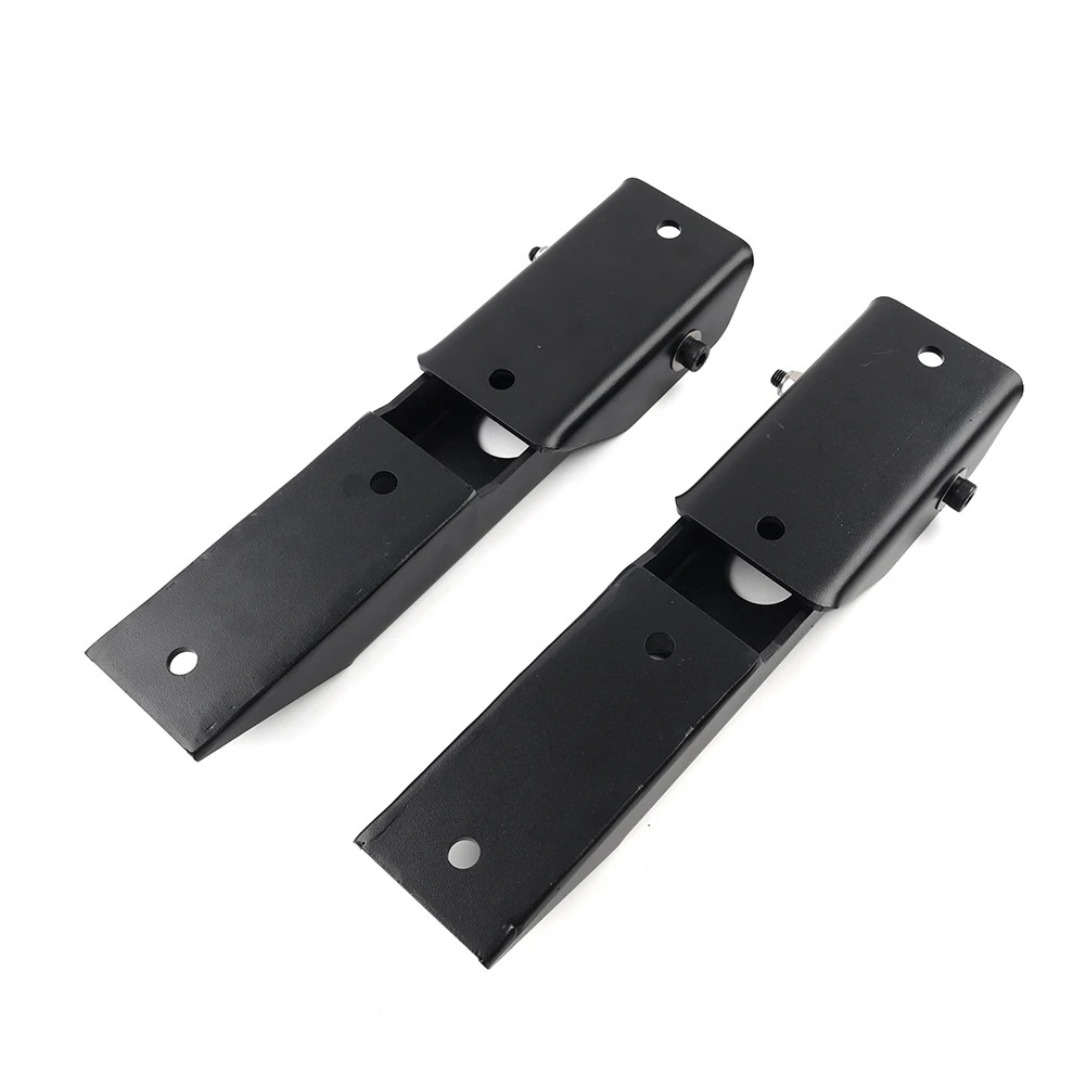 2 PCS Car Rear Door Tailgate Hinge Replacement Steel Black For Jeep Wrangler TJ 1997-2006