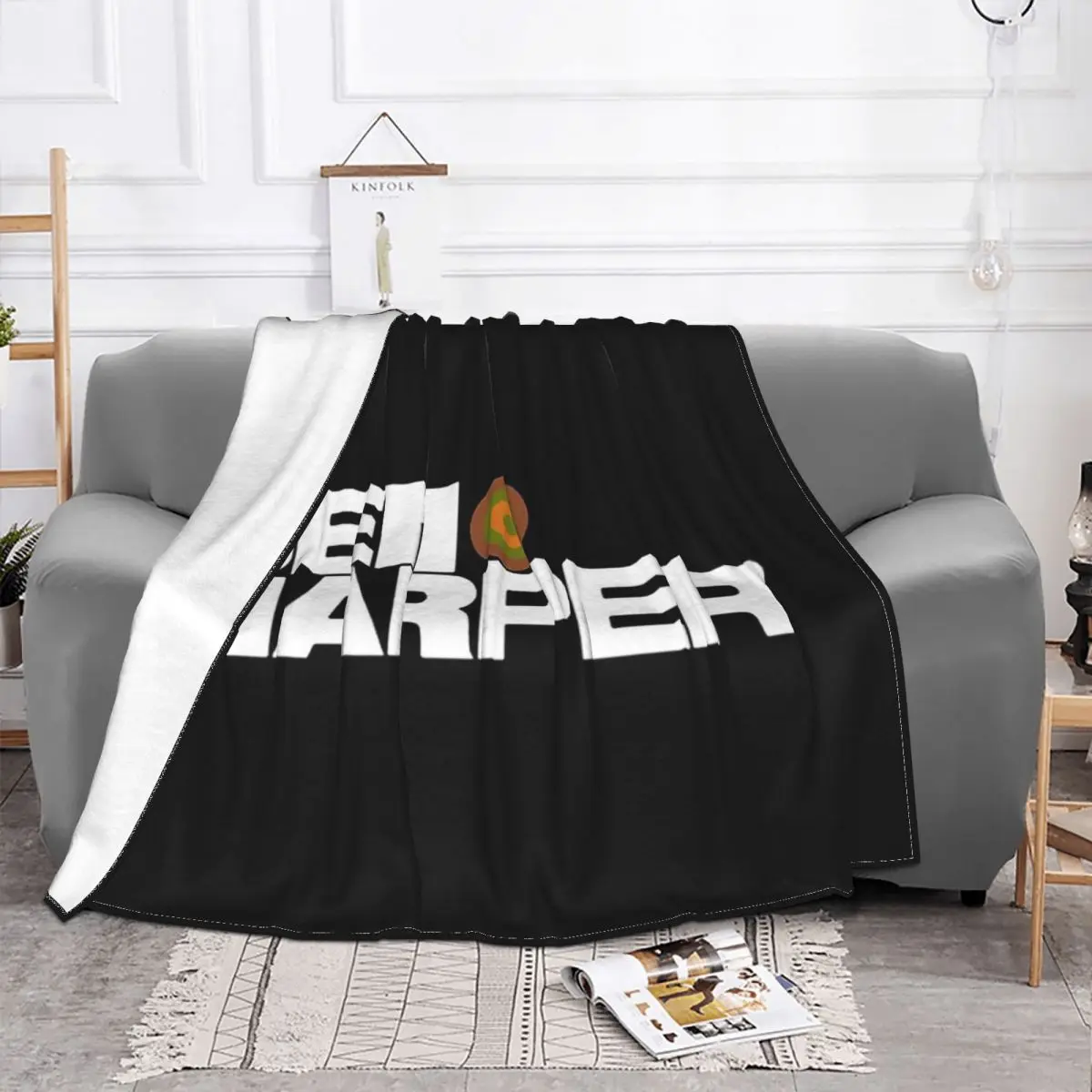 Одеяло Бен-Харпер флисовое бархатное всесезонное милое легкое ультрамягкое