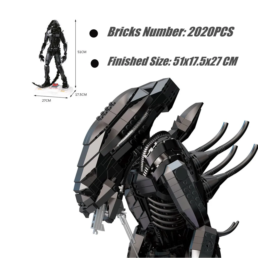 

2020PCS Disney Prometheus Aliens Stars Space Aliens Wars Mech Model Building Blocks Bricks Toys Kid Gift Boys Set