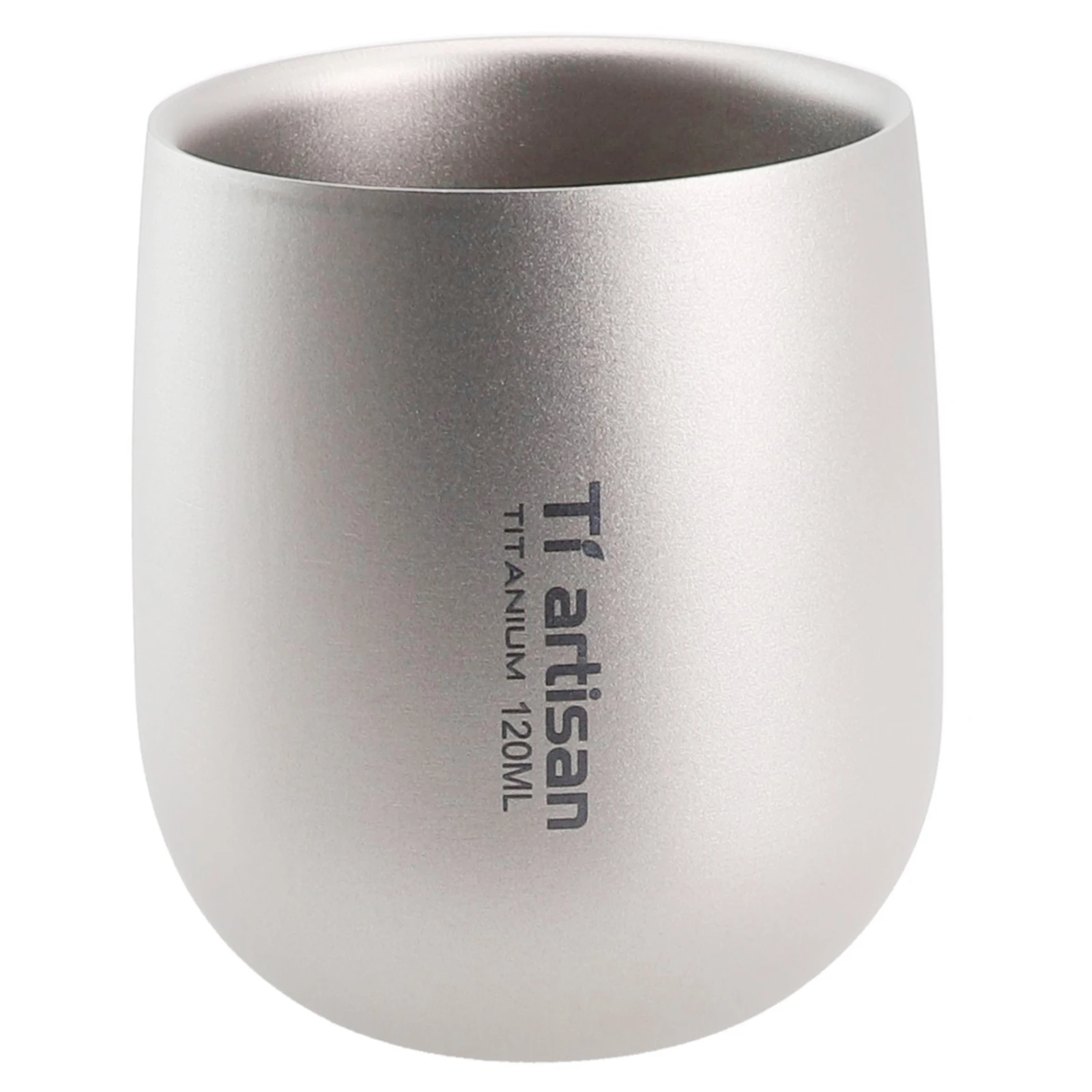 

Travel Friendly Titanium Mug 120ml Double Wall Ideal for All Kinds of Beverages Excellent Gift for those who Love Outdoors