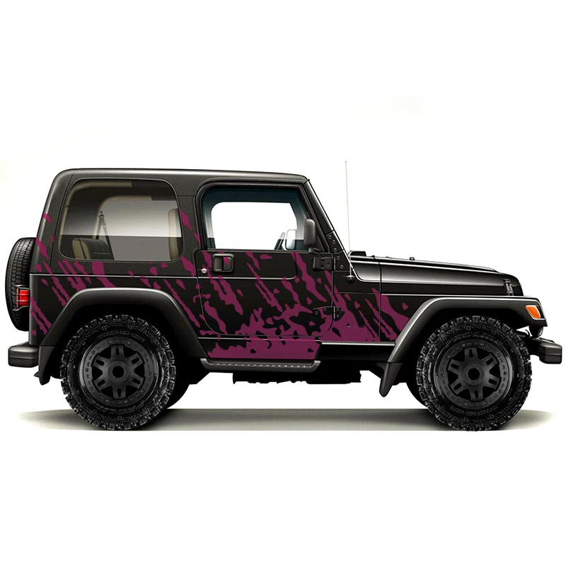 Наклейка на автомобиль Jeep Decal | Набор графических боковых треков шины Наклейки