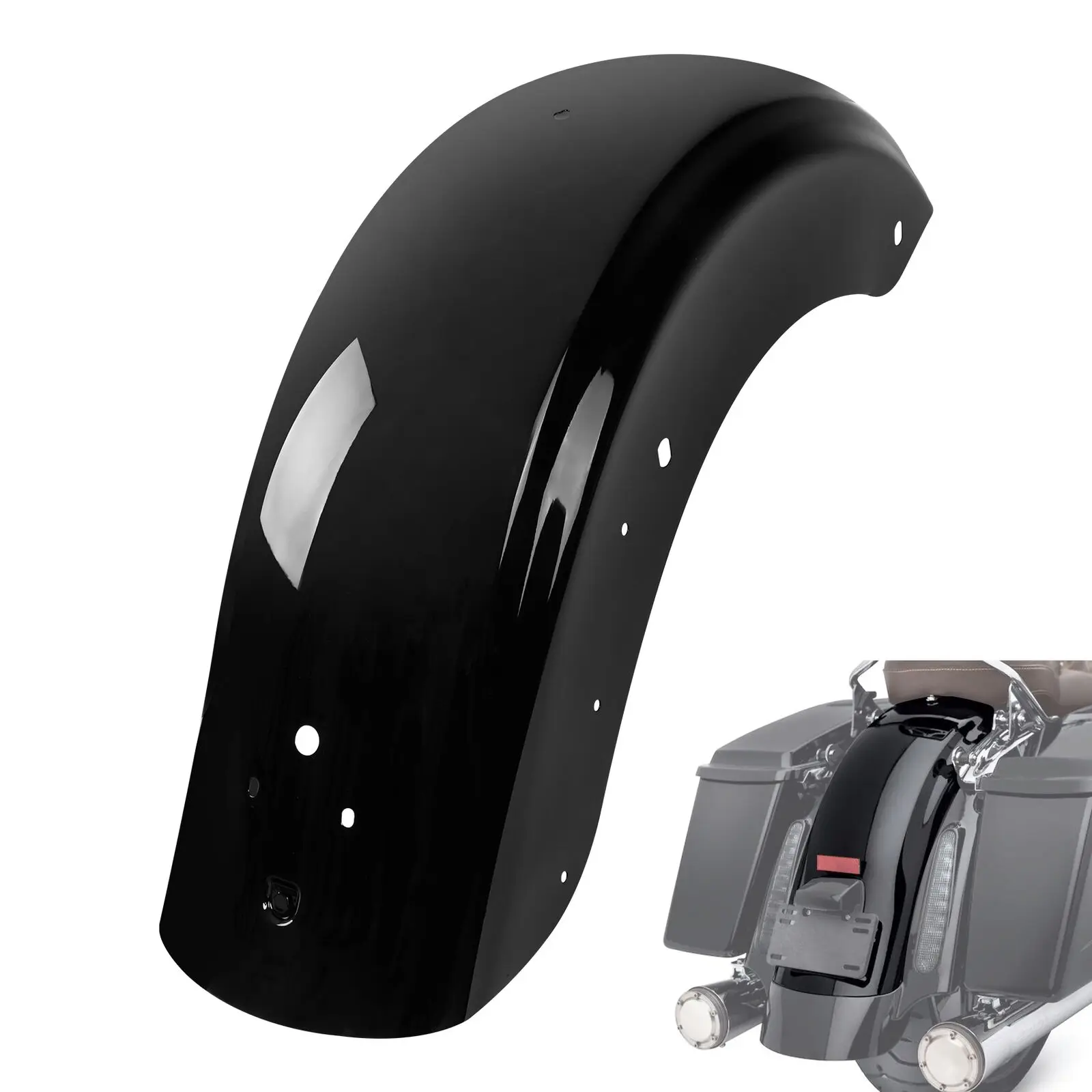 

Motorcycle Rear Fender For Harley Touring Road King Street Glide Electra Glide Classic Road Glide Ultra FLTRXSE2 2009-2023 2015