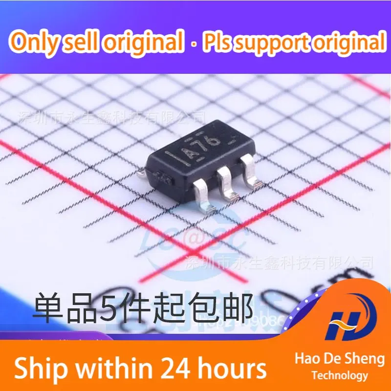 

10 шт./лот OPA374 OPA374AIDBVR Logo A76 SOT23-5 OPA374AIDBV новая Оригинальная фотография