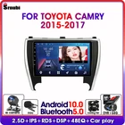 Автомагнитола 2 din на Android 10,0 для Toyota Camry 2015-2017 RDS DSP GPS мультимедийный плеер IPS Разделенный экран 4G сеть + WIFI