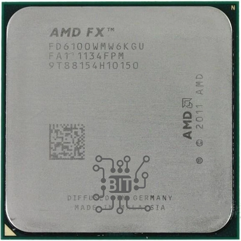 Amd Fx-series fx 6100 3.3 Ghz Seis-núcleo Processador Cpu de Seis Linhas Fd6100wmw6kgu Soquete Am3 +