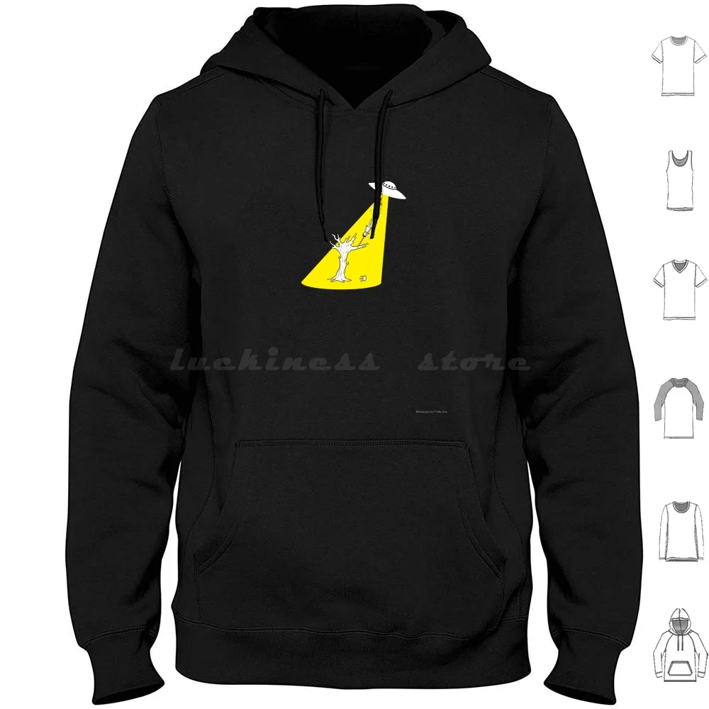 

Abducted Hoodies Long Sleeve Mindangos Abduction Humor Designers