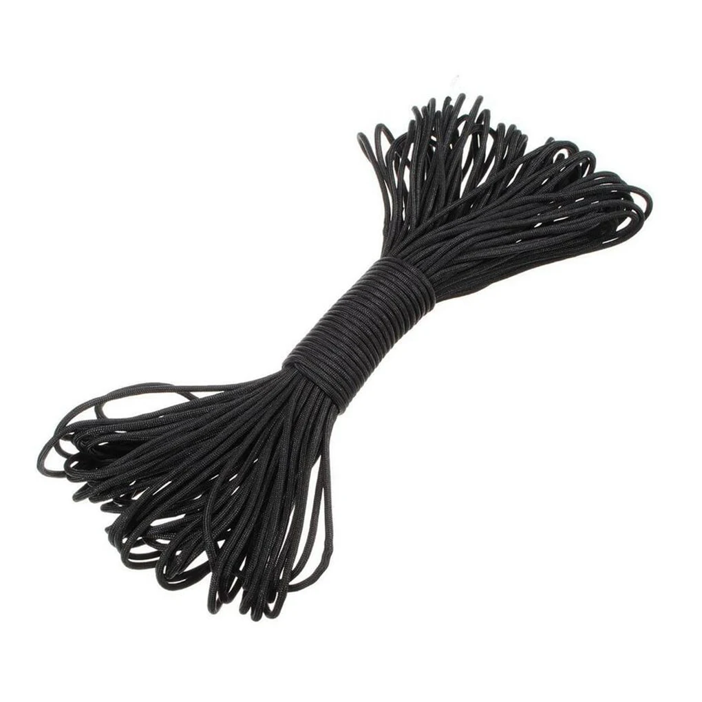 

Веревка для выживания на природе диаметром 4 мм, 7-жильный полиэфирный парашютный шнур