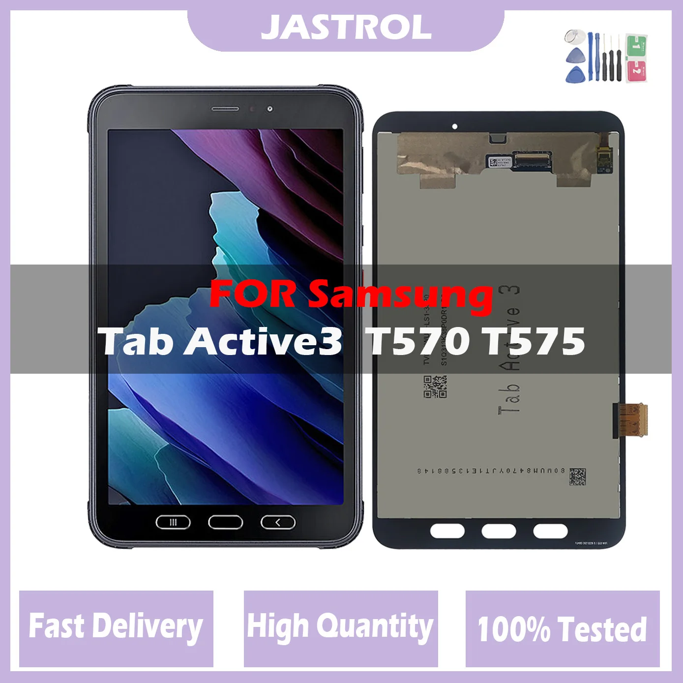 Супер качество НОВЫЙ ЖК-дисплей для Samsung Galaxy Tab Active 3 3-го поколения T570 T575 SM-T570 +