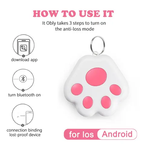 Практичный миниатюрный Bluetooth-кошелек для домашних животных, собак, кошек, детей, беспроводные трекеры активности, локатор, устройство GPS-трекер, видоискатель, транспортное средство