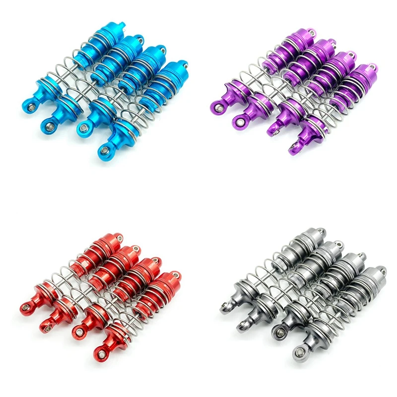 

4 шт., Металлические Амортизаторы для WLtoys 104001 1/10