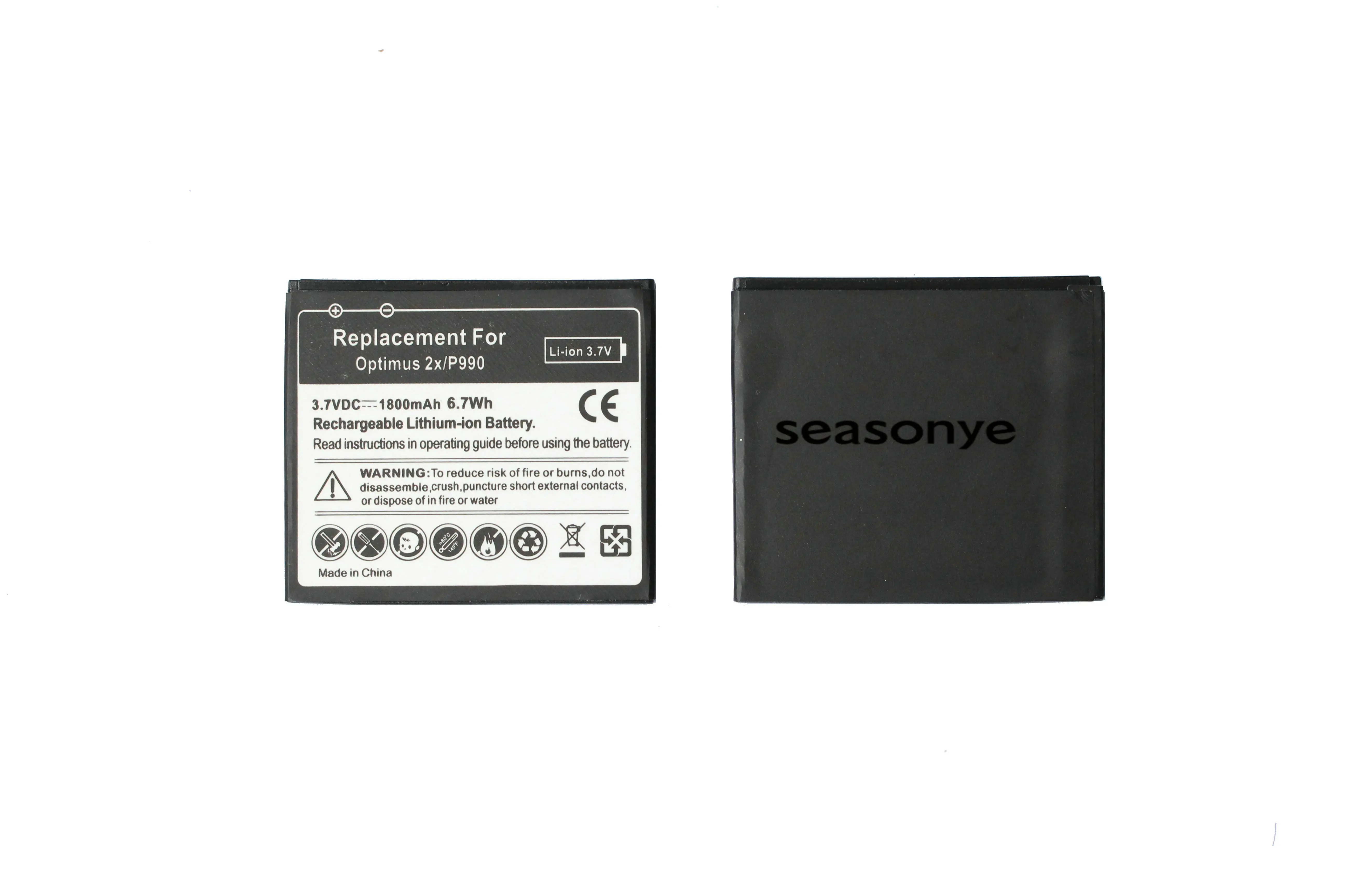 Seasonye 2x1800 мАч FL-53HN сменный аккумулятор + универсальное зарядное устройство для LG