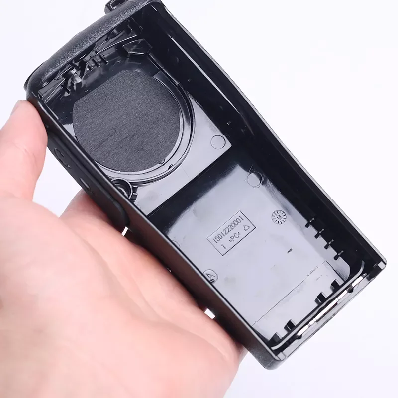 Black Housing Shell Front Case with Volume Channel Knobs for Motorola Walkie Talkie XIR P3688 DP1400 DEP450 Two Way Radio