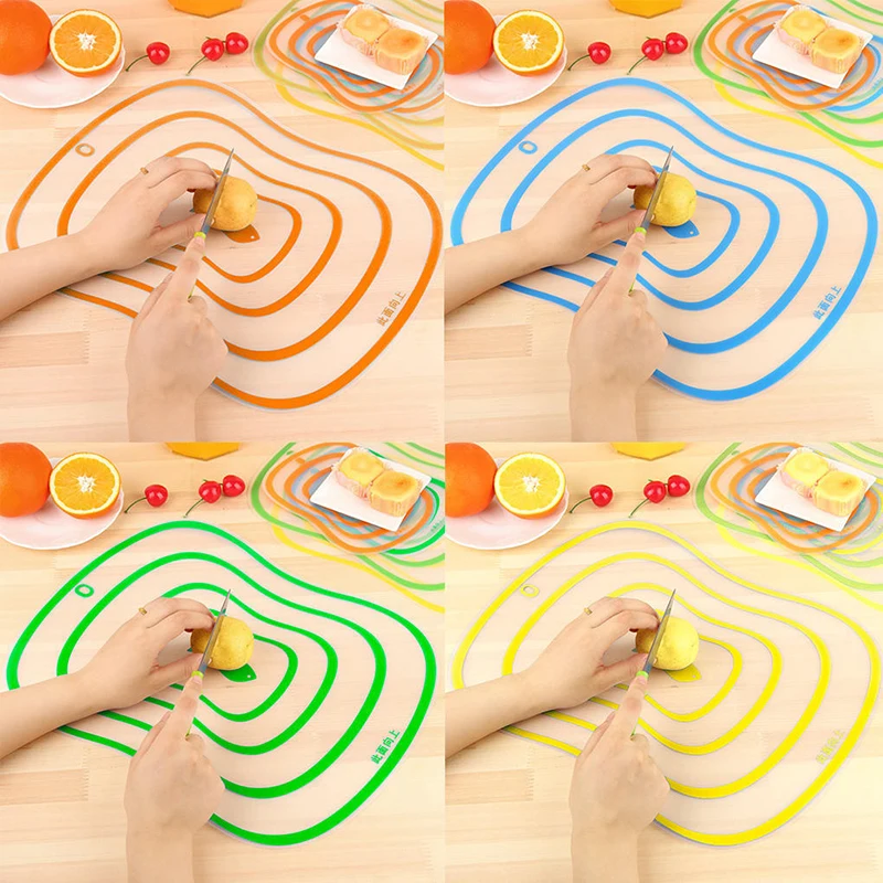 

1pc Kitchen Frosted Cutting Board Fruit Panel Cutting Board Kitchenware Chopping Block Kitchen Supplies Creative Cute Home Decor