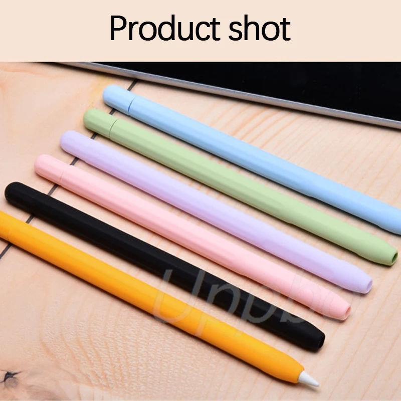 Фото Мягкий силиконовый защитный чехол Duotone с защитой от падения для Apple Pencil 1-го, 2-го, 4-го поколений, стилуса для iPad, портативный аксессуар для хранения №3