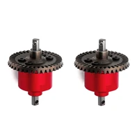 2pcs all metal front rear differential for traxxas slash 4x4 vxl stampede rustler remo hq727 110 rc car upgrade parts