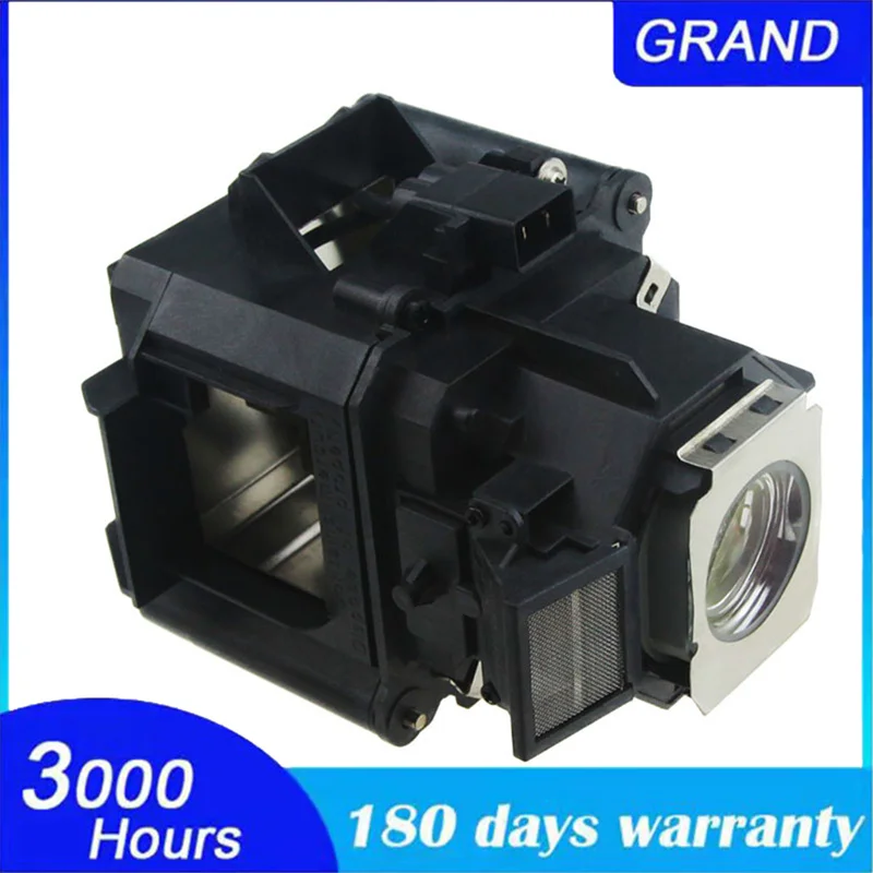 Compatible Lamp ELPLP62 H346A/H351A for EPSON PowerLite 4100/PowerLite Pro G5450WU/G5550 /EB-G5450W With Housing Happybate