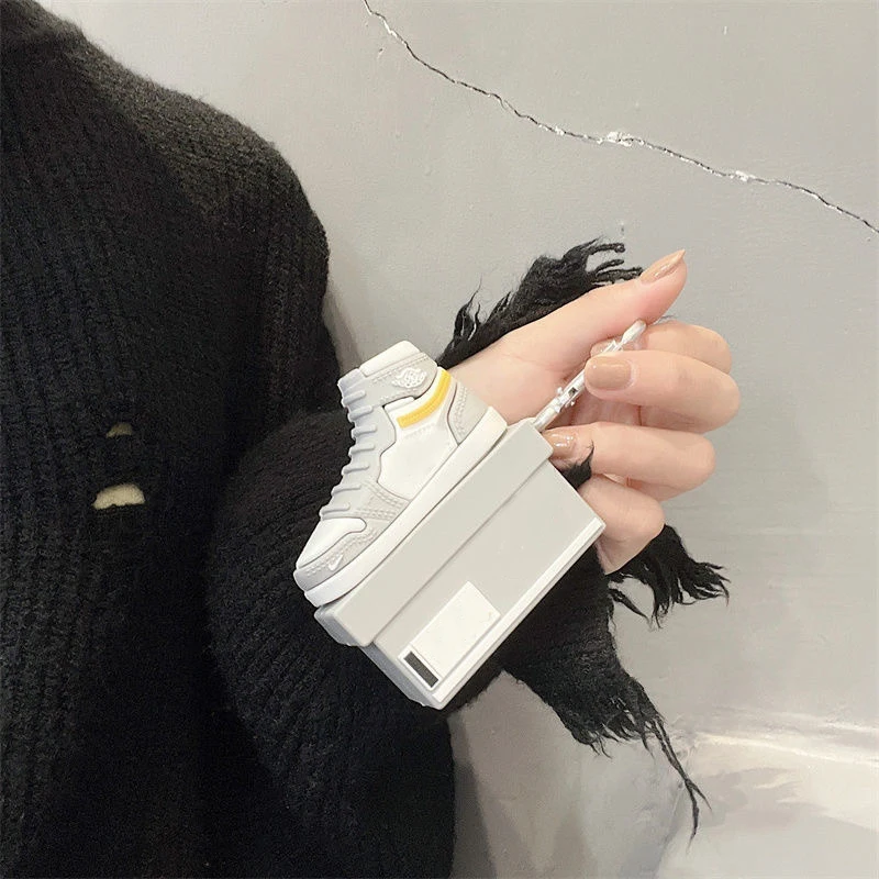 

3D Motor SSP Sneakers Cute Cartoon Earphone Sports Shoe Cases for Apple Airpods 1 2 3 Pro Silicone Soft Cover Cases for Air pods
