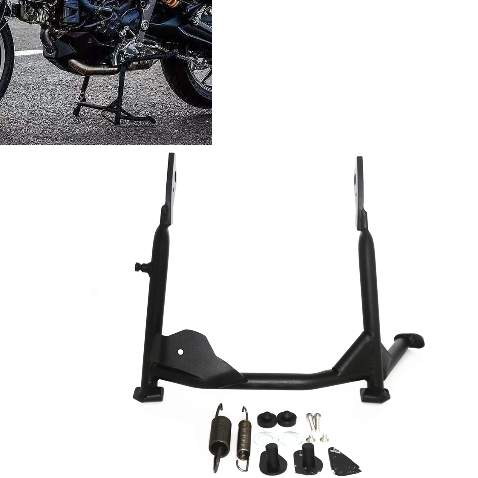 

Carbon Steel Motorcycle Center Main Lower Bumper Bracket Stand Motorbike Part For Ducati Multistrada 950