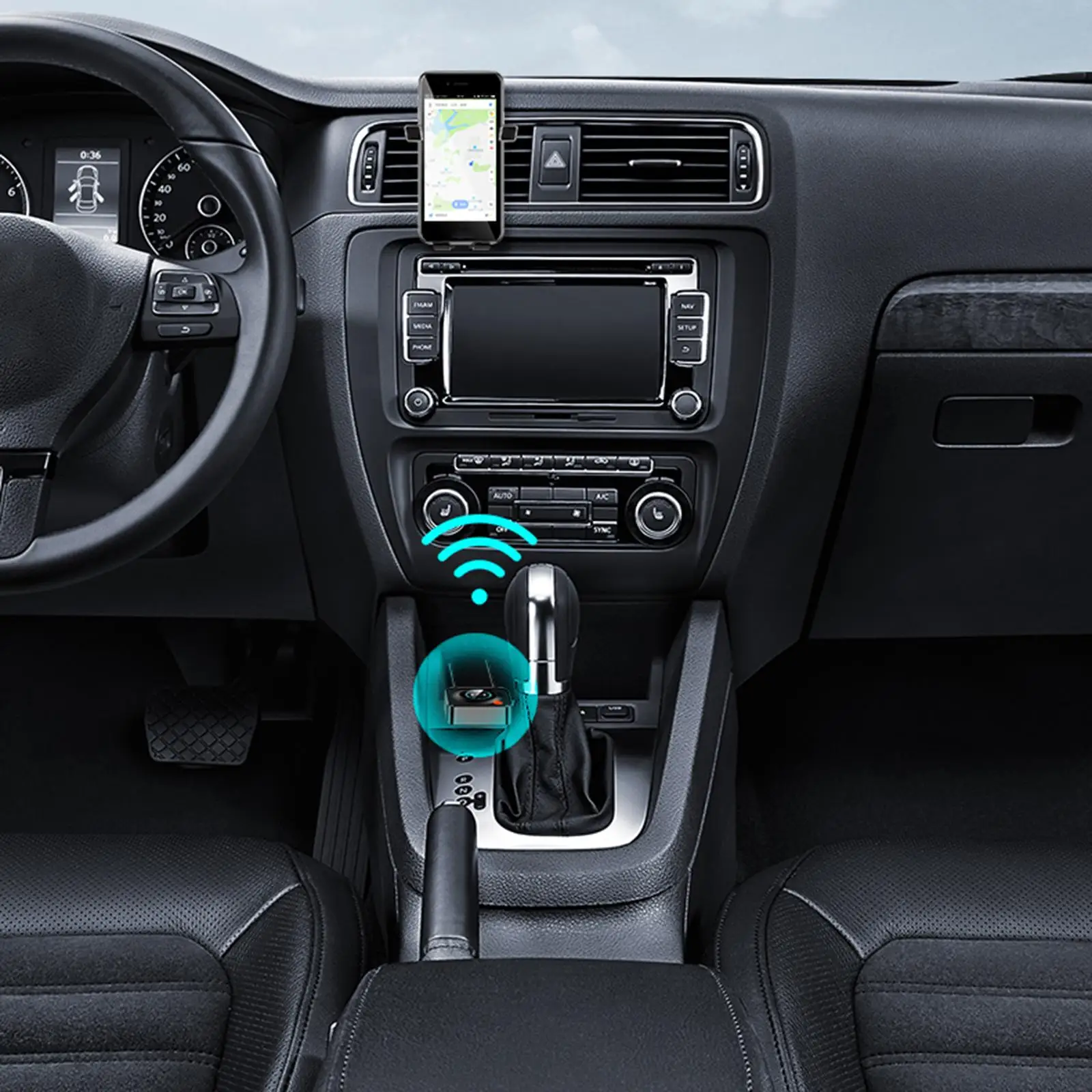 

Беспроводной аудиоадаптер NFC для автомобильной стереосистемы, домашней стереосистемы