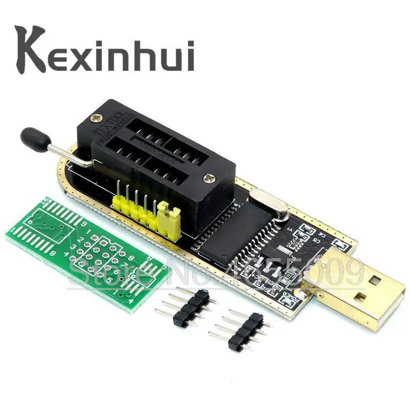 CH341A CH341 24 25 серия EEPROM Flash BIOS USB программист с программным обеспечением и Драйвером -