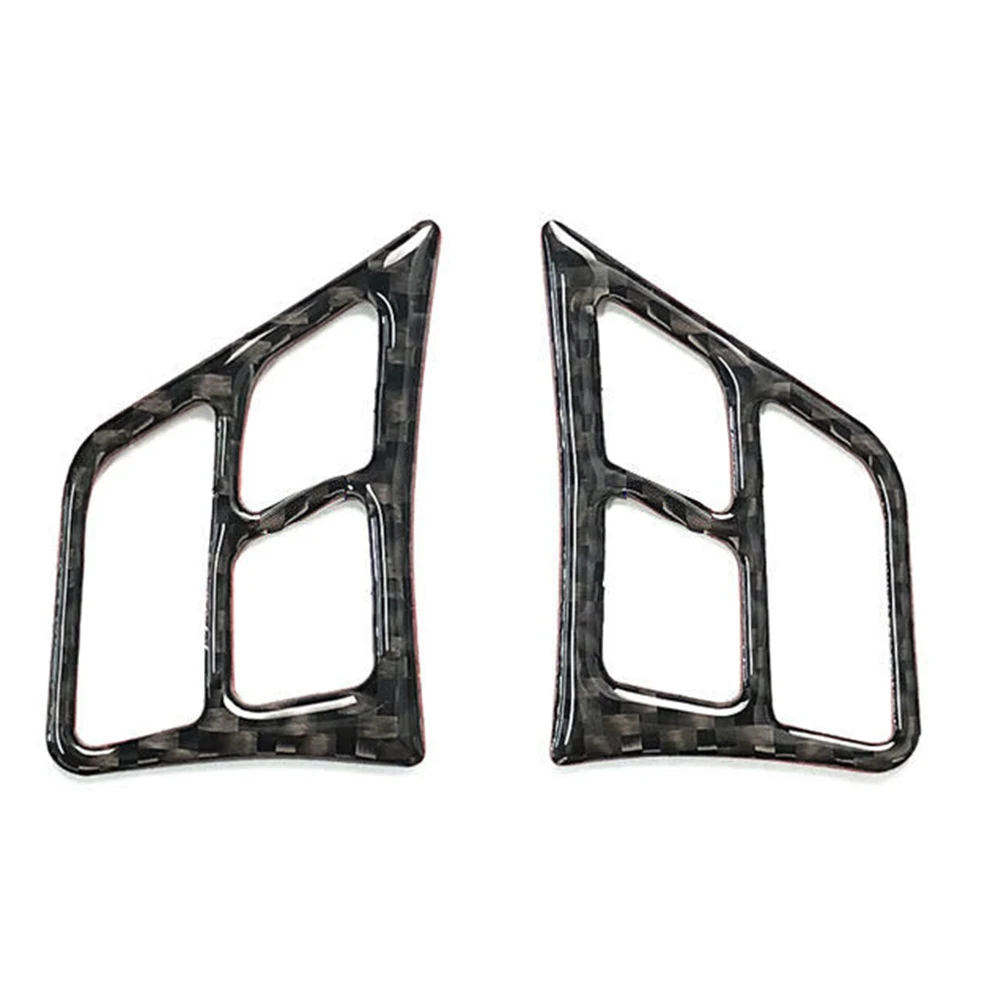 

Upgrade Your Car's Interior with Carbon Fiber Steering Wheel Button Stickers Trim Cover, Designed for BMW E90 320i 325i 328