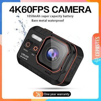 CERASTES Action Camera 4K60FPS With Remote Control Screen Waterproof Sport Camera drive recorder Sports Camera Helmet Action Cam 1