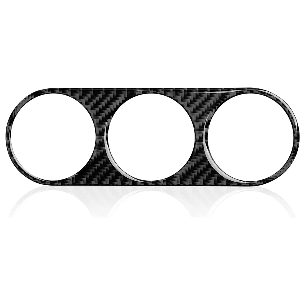 

Наклейки на панель управления автомобиля из углеродного волокна, наклейки для Dodge Challenger 2008-2014, аксессуары для интерьера