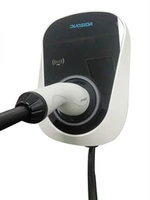 type2 ocpp smart charging ev charger with plug end
