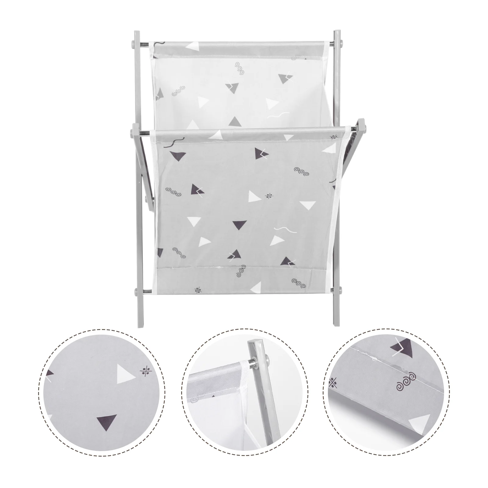 

Laundry Basket Sorter Folding Hamper Bedroom Hampers Nursery Replacement Decorative Storage Section Holder Container Clothes