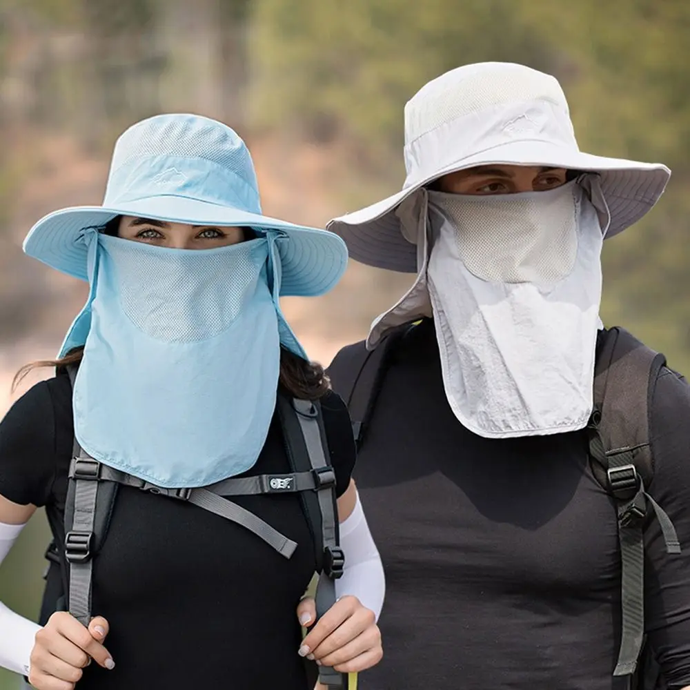 

Travel Large Brim Quick Drying Go Hikwaking Fisherman Cap Bucket Hat Sun Cap Fishing Hat