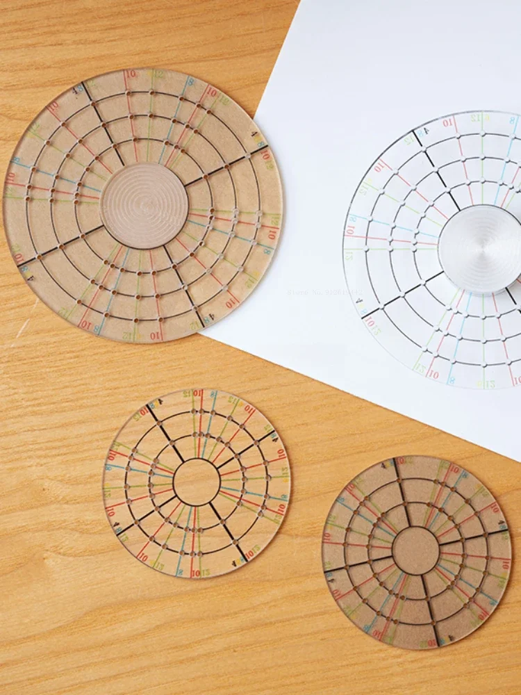 Инструменты для керамики Круглый разделитель равномерный акриловый квадратная