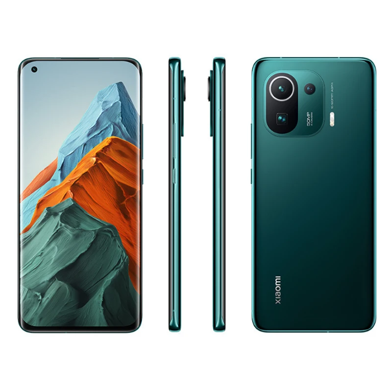 Xiaomi mi 11 Pro 5G zoom Smartphone Snapdragon 888 Octa-core Mobile Phone 67W QC 5000mAh Battery 50MP Camera Android