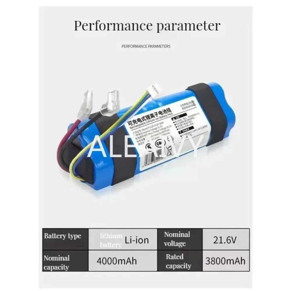 Аккумуляторная батарея 21 6 В 4000 мАч для чистящих машин Dream H10 H11 H12 H11MAX M13 H12S VWV8 HHR24A