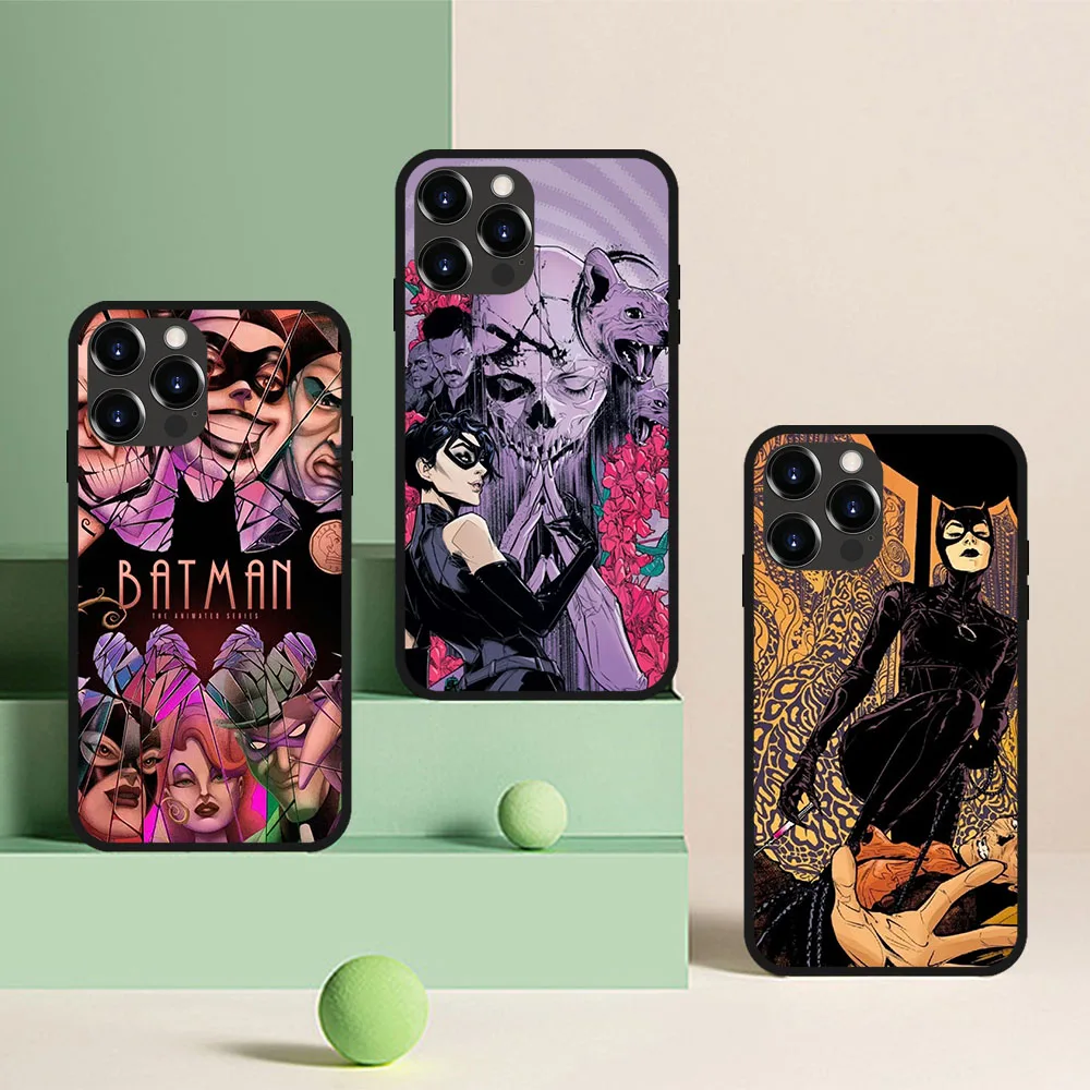 Мягкий чехол IT-17 с изображением кошки и Бэтмена для Huawei Mate Y5P Y6 Y6S Y6P Y7 Y7A Y9 Y9A Y8P Y8S Y9S 20