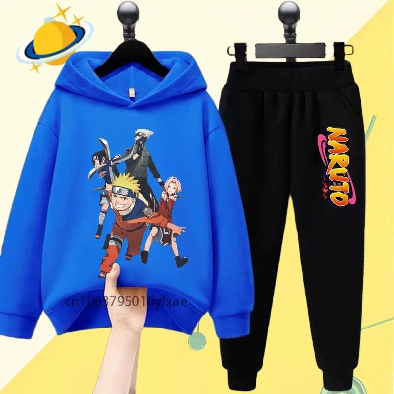 Детская Толстовка С Капюшоном Наруто В Стиле Аниме Длинными Рукавами