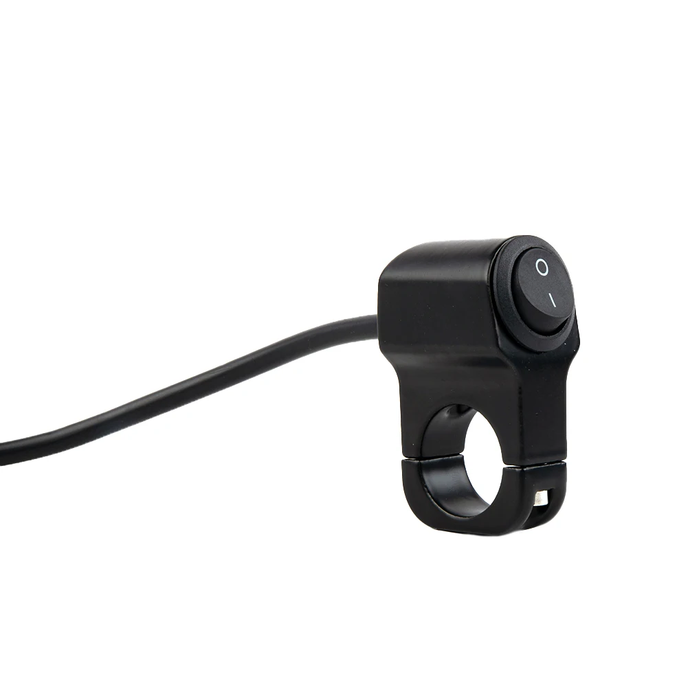 

7/8in Motorcycle Handlebar Headlight ON/OFF Switch Light Button Aluminum Alloy Waterproof Fog Spotlight Switch For Scooter ATV