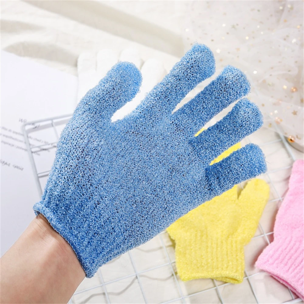 

Shower Peeling Exfoliating Mitt Scrub Glove Back Skid Resistance Body Massage Sponge Wash Skin Moisturizing Spa Bath Glove