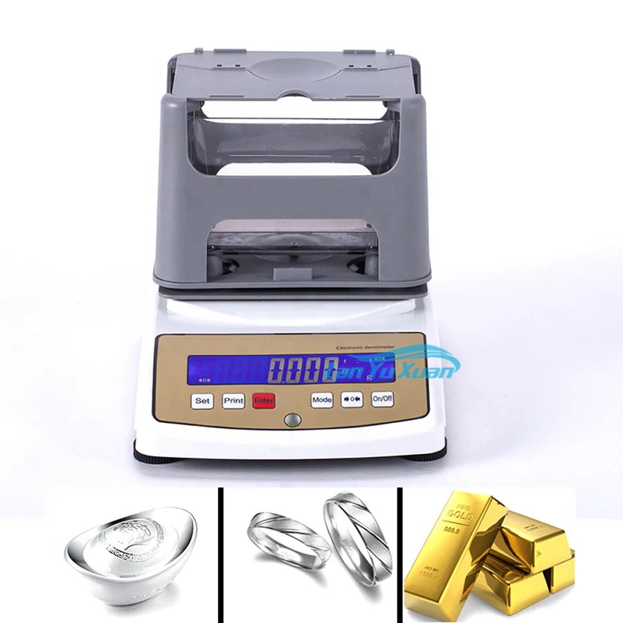 

Jewelry, gold density meter, purity tester