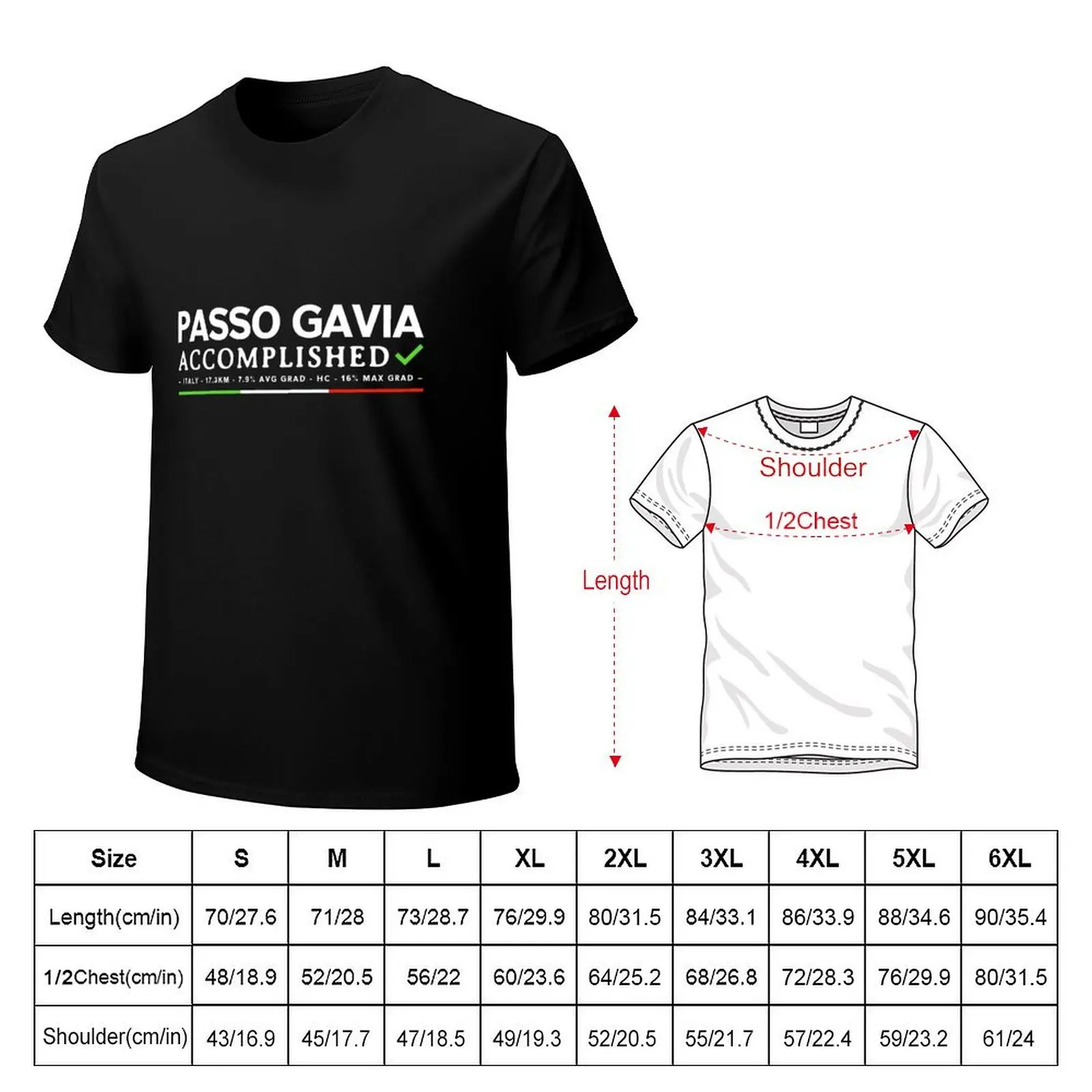 Фото Футболка Passo Gavia Accomplished, однотонная футболка больших размеров №2