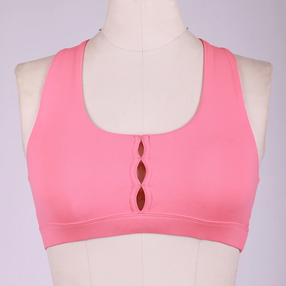 

Breathable Sports Bra Shockproof Run Yoga Vest No Steel Ring With Chest Pad