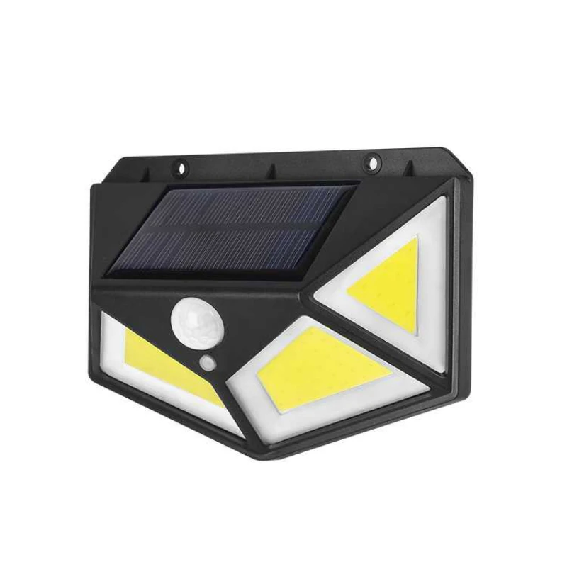 

76/120COB Solar Power PIR Motion Sensor Wall Lights Outdoor Garden Waterproof Security Lamps Courtyard Street Lawn Lightings