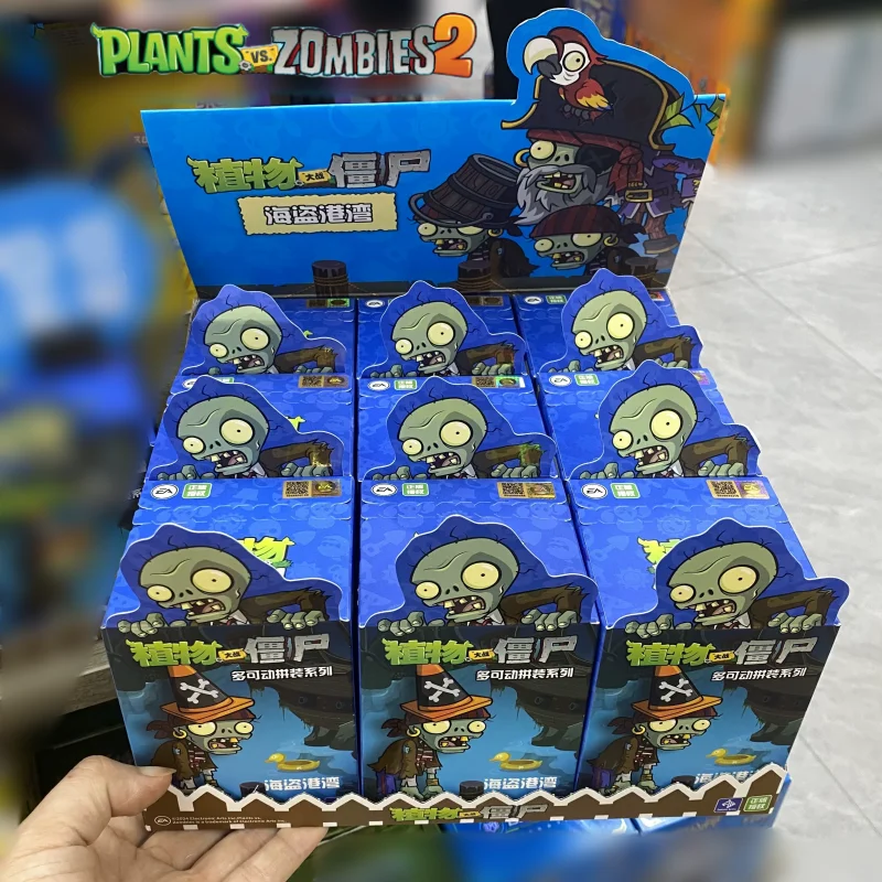 Фото Plants Vs. Zombies 2, серия Pirate Harbor, серия «Таинственный Египет», слепая коробка, фараон, железная бочка, сборка зомби, игрушки, модель в подарок №1