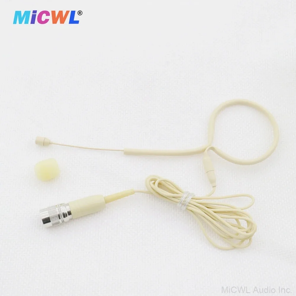 Фото Всенаправленный конденсаторный микрофон для гарнитур Shure ULX/SLX, Sennheiser ew100 G2 G3 G4, Audio-Technica, AKG, MiPro (на одно ухо) №5